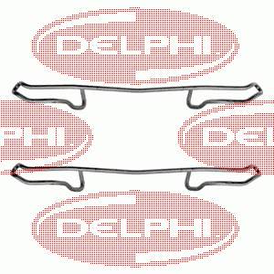 LX0108 Delphi пружинна засувка супорту