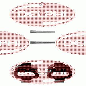 LX0162 Delphi ремкомплект задніх гальм