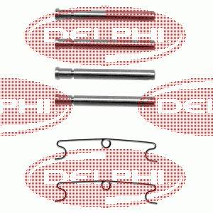 LX0170 Delphi Ремкомплект торм. колодок