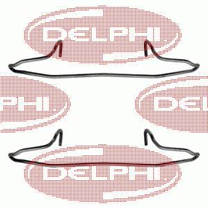 LX0210 Delphi Пружинна засувка супорта