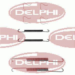 LY1049 Delphi монтажний комплект задніх барабанних колодок