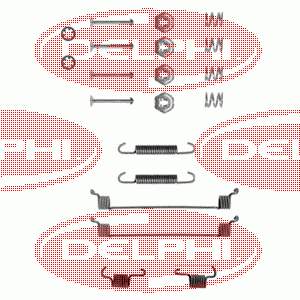 Монтажний комплект задніх барабанних колодок LY1055 Delphi
