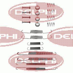 Ремкомплект гальмівних колодок LY1182 Delphi