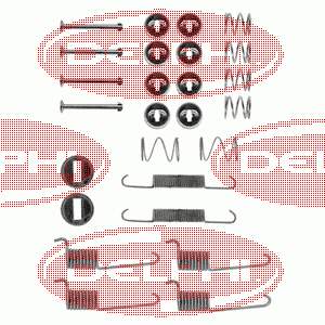 Купити A0025863942 Mercedes Монтажний комплект задніх барабанних колодок