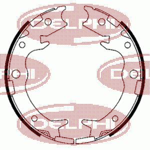 Купити BC09790 Starline Гальмівні колодки гальма стоянки