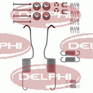 Монтажний комплект задніх барабанних колодок LY1207 Delphi