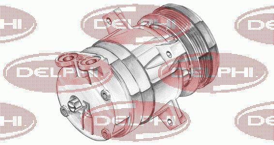 Компресор кондиціонера TSP0155009 Delphi