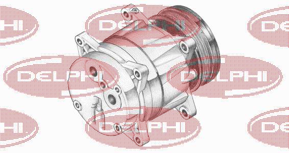 Компресор кондиціонера TSP0155024 Delphi