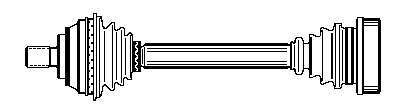 Ліва піввісь 301626 Trakmotive/Surtrack