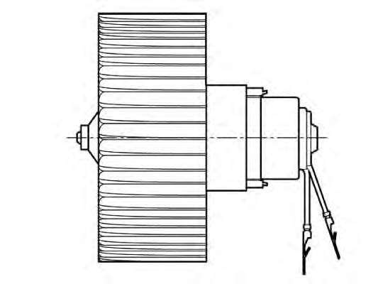 069401294010 Magneti Marelli Електромотор пічки