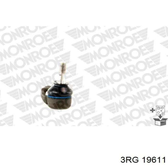 19611 3RG Шланг (патрубок) радіатор EGR, відведення