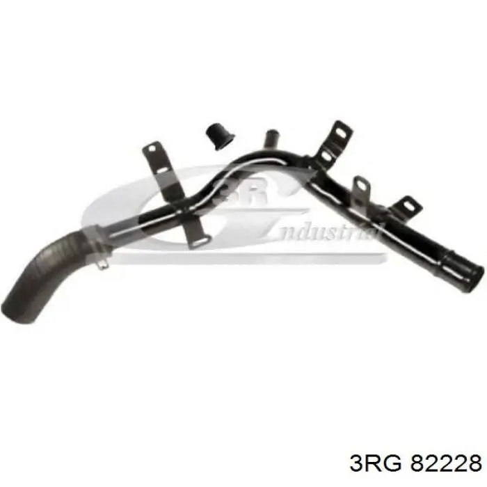 Шланг/патрубок радіатора охолодження, нижній Metalcaucho 3198 ціна, від 22.46 USD