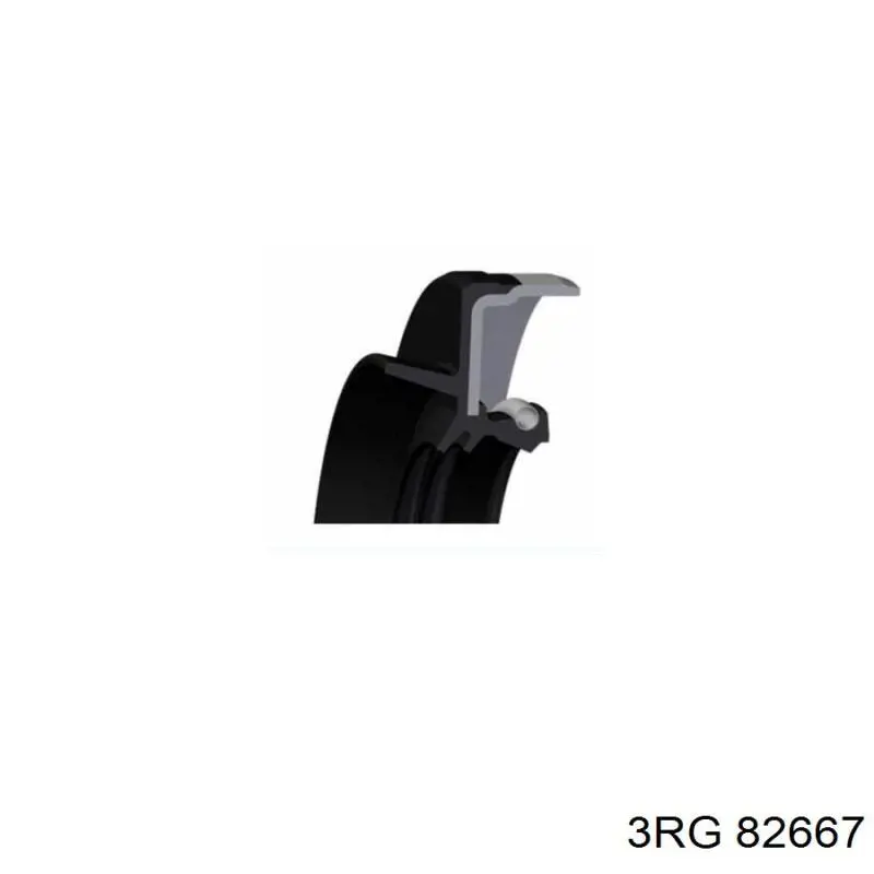 Сальник півосі переднього моста 3RG 82667 ціна, від 6.75 USD