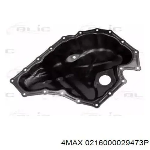 0216000029473P 4max Піддон масляний картера двигуна, нижня частина