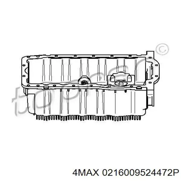 Піддон двигуна Hans Pries (Topran) 112323 ціна, від 47.62 USD
