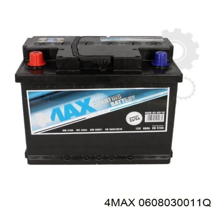 0608030011Q 4max акумуляторна батарея, акб