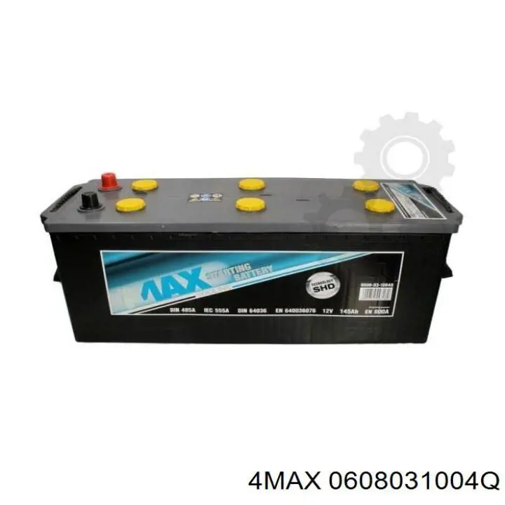 0608031004Q 4max акумуляторна батарея, акб