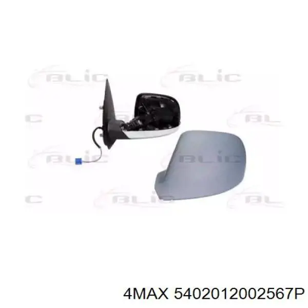 Ліве бічне дзеркало VAG 2H0971387 ціна, від 61.71 USD