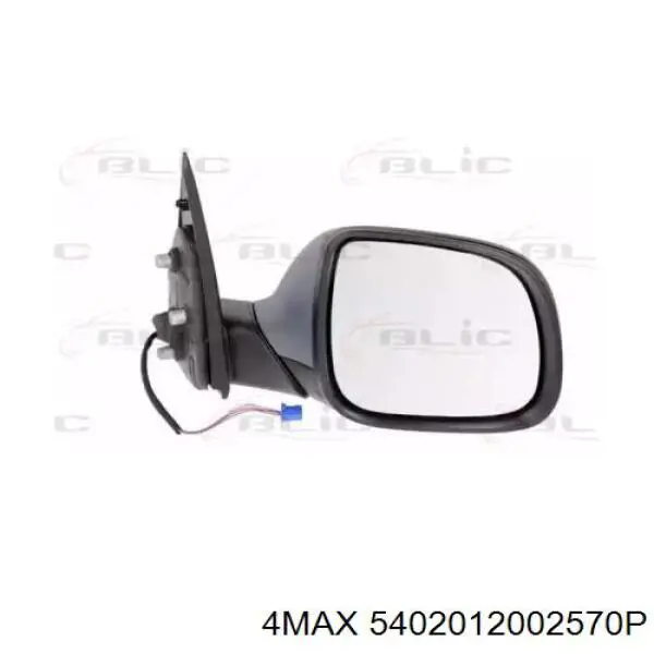 Купити 2H1857508EQ9B9 VAG Дзеркало праве
