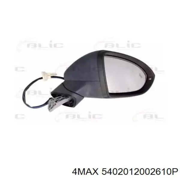 Праве бічне дзеркало VAG 5TB857508B9B9 ціна, від 278.65 USD