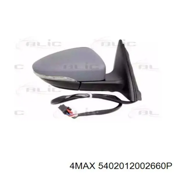 Праве бічне дзеркало 4max 5402012002660P ціна, від 150.54 USD