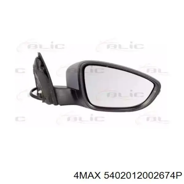 Купити 3AA857508J9B9 VAG Дзеркало праве