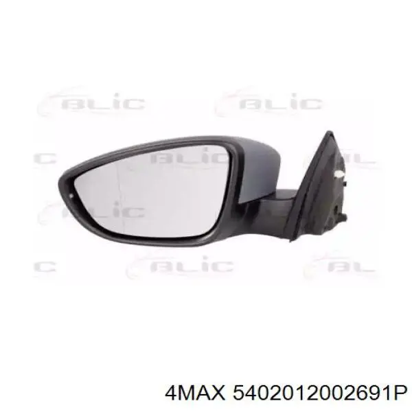 Ліве бічне дзеркало VAG 3C8857507BA9B9 ціна, від 221.13 USD
