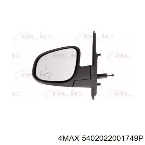 Ліве бічне дзеркало Renault (RVI) 963029296R ціна, від 42.01 USD