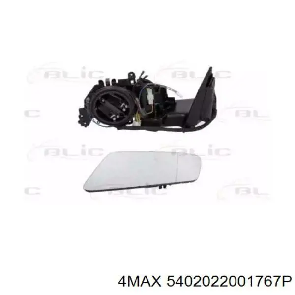 Ліве бічне дзеркало Mercedes A1178100976 ціна, від 265.55 USD