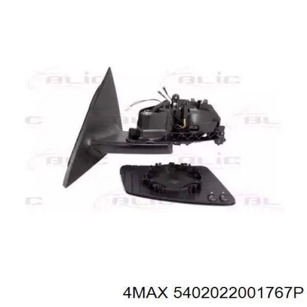 A1178100976 Mercedes Дзеркало заднього виду, ліве