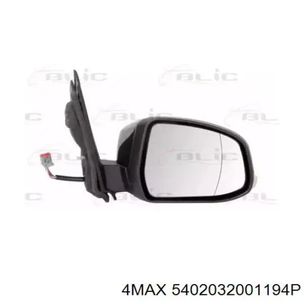Праве бічне дзеркало Tempest 0230182400 ціна, від 59.80 USD