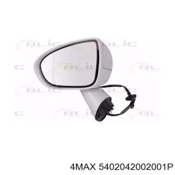 Ліве бокове дзеркало 13316062 General Motors