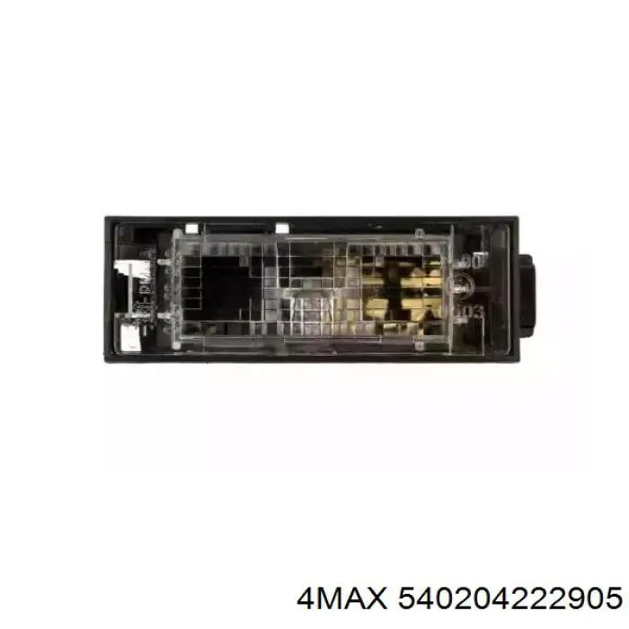 Ліхтар підсвічування заднього номерного знака Renault (RVI) 4159062300 ціна, від 8.56 USD