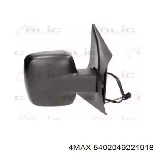 Дзеркало заднього виду, праве VM053EHR View MAX