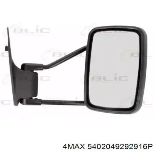 Праве бічне дзеркало 4max 5402049292916P ціна, від 237.01 USD