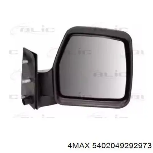 Бічне дзеркало заднього виду на Fiat Scudo 220L