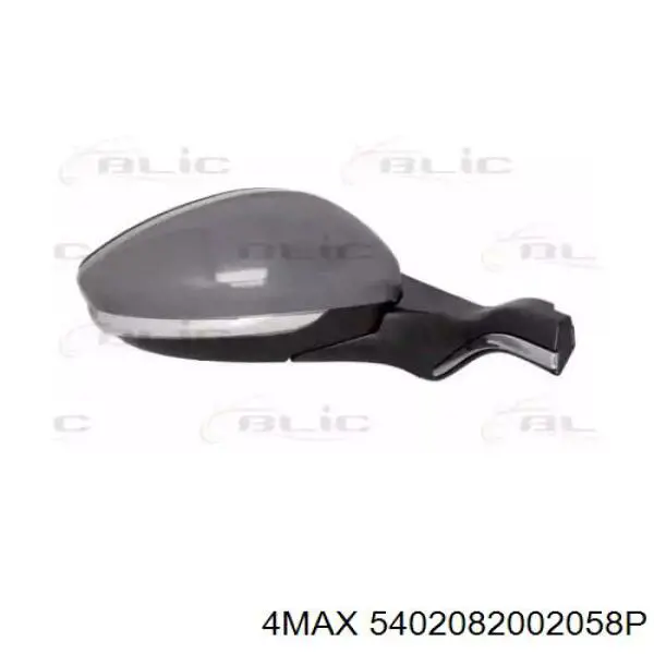 Праве бічне дзеркало 4max 5402082002058P ціна, від 120.57 USD