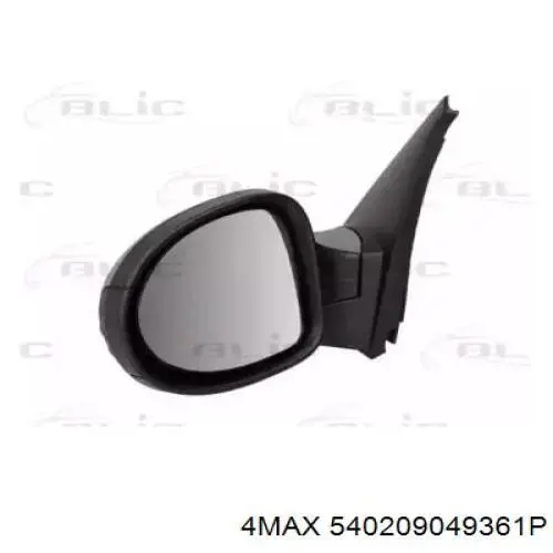 Купити 7701071871 Renault (RVI) Бічне дзеркало заднього виду ліве