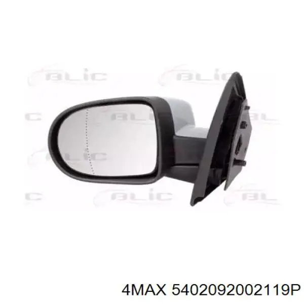 Купити 7701071872 Renault (RVI) Бічне дзеркало заднього виду ліве