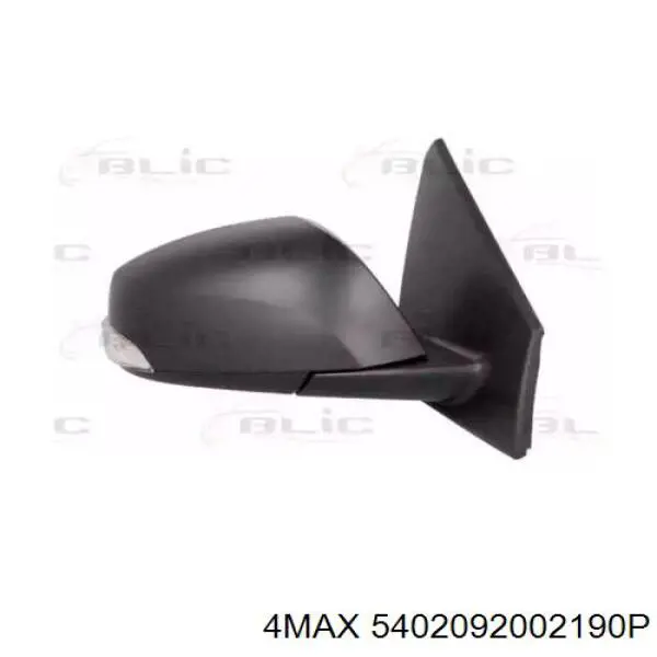  Дзеркало праве Renault Megane 3