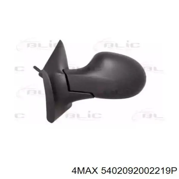 Ліве бічне дзеркало 4max 5402092002219P ціна, від 37.27 USD
