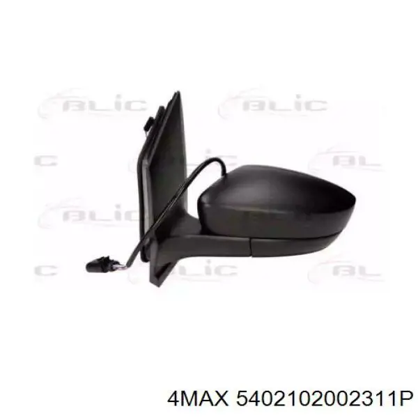Ліве бічне дзеркало 4max 5402102002311P ціна, від 77.92 USD