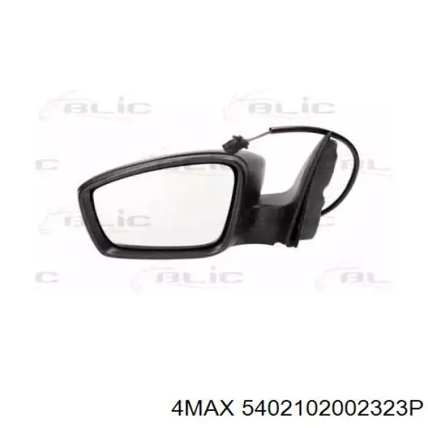Ліве бічне дзеркало VAG 5JB857507A9B9 ціна, від 65.82 USD