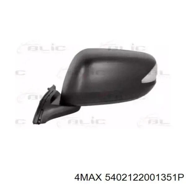 Ліве бічне дзеркало 4max 5402122001351P ціна, від 72.01 USD
