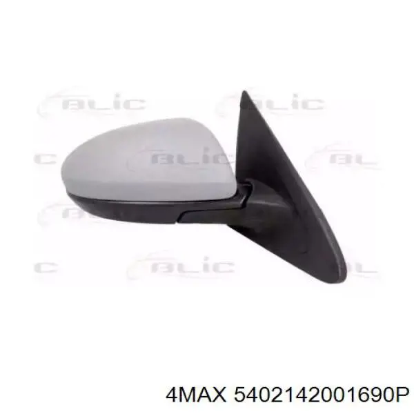 Праве бічне дзеркало Mazda B38N6912ZK ціна, від 126.69 USD