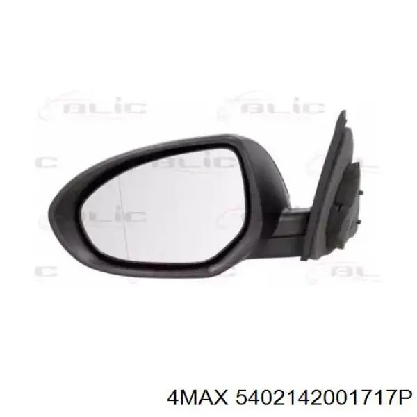 GS1E69180D12 Mazda Дзеркало заднього виду, ліве
