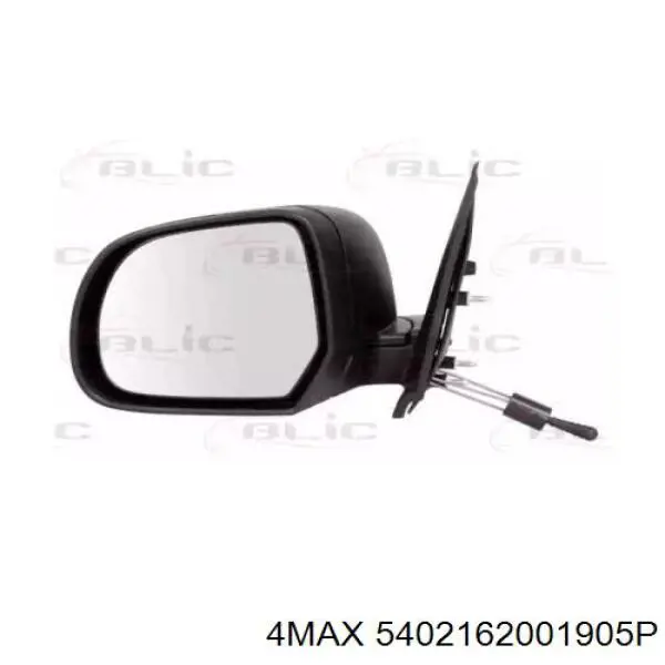 Ліве бічне дзеркало Nissan/Infiniti 963021HB0A ціна, від 39.14 USD