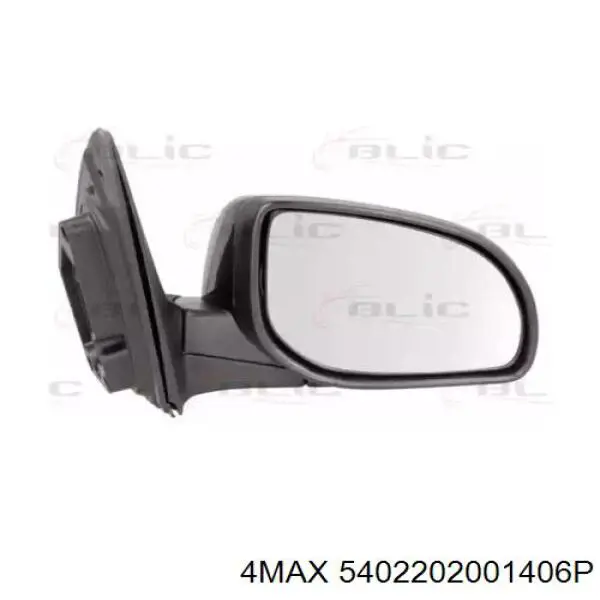 876201J300 Hyundai/Kia Праве дзеркало заднього виду