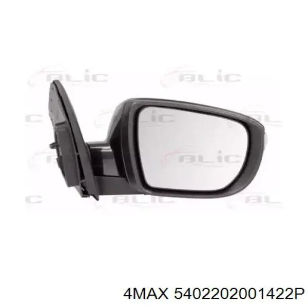 876202S230 Hyundai/Kia Праве дзеркало заднього виду