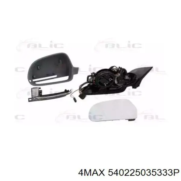 Купити 4F1857409AJ01C VAG Бічне дзеркало заднього виду ліве